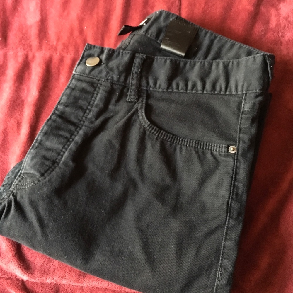 men’s black jeans